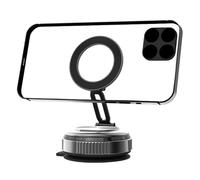 Générique Compact Phone Holder - Multi-Angle Car Mount ¦ 6x13cm Car Holder for Driving, ABS TPU Phone Mount with Zinc Alloy Material, Suction Phones Holders, Magnetic Cars Suction for Dashboard