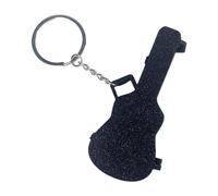 Générique Compact Pick Vault - Guitar Charm Case for Travel | Lightweight 3D Print with Closure, Musician Keychain Accessory for Keys, Backpack and Purse 3.07x1.77x0.47in