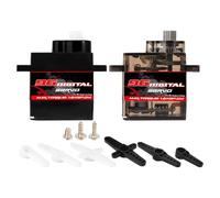 Générique Compact RC Servo - Digital Motor for Robotics and Toys | ABS Build with Coreless Motor, 1.4Kg Torque, 180° Control, PWM Communication, Precise Accessory for Teens, Kids