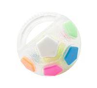 Générique Compact Tough Dog Ball Toy, Interactive Squeaky Chew Ball, 7.09 inches Adorable Sturdy Safe Non Toxic Heavy Duty Pet Training Toy for Aggressive Chewers, Fetch and Play