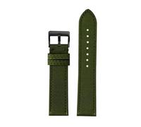 Générique Compatible avec Breitling Avenger Deep Dive Seawolf Super Ocean bracelet de montre en cuir nylon Yellow Wolf 22 m 24 mm for homme(Army Green Black,24mm)