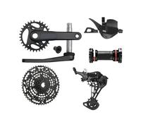 Générique Compatible avec CUES U6000 2x10 Vitesses, Ensemble de dérailleur vélo CS-LG400 10-48T, pignon Cassette, chaîne LG500, pièces(10S KIT1(170 WD))