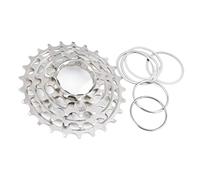 Générique Compatible avec H & H, Cassette de vélo à 5 Vitesses, Roue Libre 11-25T 77g en Acier for vélo Pliant Brompton(Silver 11-25T)