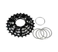 Générique Compatible avec H & H, Cassette de vélo à 5 Vitesses, Roue Libre 11-25T 77g en Acier for vélo Pliant Brompton(Blakc 11-25T)
