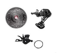 Générique Compatible avec la Cassette VTT Sunrace 11 Vitesses 11-46T/50T/51T CSMX8 CSMS8 for Les transmissions de VTT courantes(X8 51T Black 3 Set)