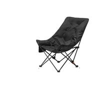 Générique Compatible avec la Chaise Lunaire à Dossier Haut Naturehike, Chaise Longue d'extérieur Pliante et réglable for Le Camping, la pêche et Le Pique-Nique(Black)