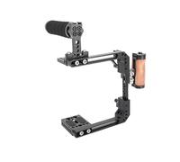 Générique Compatible avec la Demi-Cage de caméra réglable SZRIG avec poignée supérieure, poignée latérale et Support de Chaussure Froide(SZ0197)
