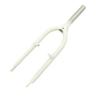 Générique Compatible avec la Fourche Avant en Alliage d'aluminium, vélo Pliant de 20 Pouces, Frein en V, Tube Droit sans Dents de 28.6 à 170mm(White)