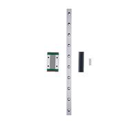 Générique Compatible avec la glissière de Rail de Guidage linéaire Miniature, MGN12 MGN15 MGN9 150-600mm avec Bloc MGN-H for imprimante 3D et Machines CNC(200mm)