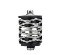 Générique Compatible avec l'amortisseur arrière à Double Ressort Brompton avec axe en Titane, Mise à Niveau de la Suspension de vélo Pliant(Wave-Titanium Axle)