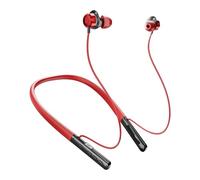 Generique Compatible avec Le Casque Tour de Cou SG03, écouteurs Bluetooth sans Fil for Sports Plein air, appels Musique stéréo Fonction Bouton(Red)