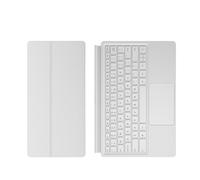 Générique Compatible avec Le Pack Clavier Lenovo Tab Plus 2 en 1, Support magnétique, Coque arrière Multi-Angles 12,7 Pouces, Compatible avec la Tablette Yoga Pad Pro(White)