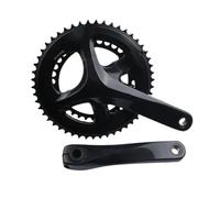 Générique Compatible avec Le pédalier de vélo de Route Shimano Sora R3000 FC-R3000, 2x9 Vitesses, 50-34T, 165/170/175mm, Roue à chaîne 2 pièces(BB-RS500-PB,50-34T_165MM)