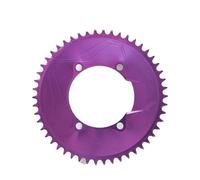 Générique Compatible avec Le Plateau à Disque fermé Shimano Aero BCD110, décalage de 3 mm 50-58T for Compteur de Puissance Spider Purple(Purple-50T)