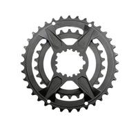 Générique Compatible avec Le Plateau de vélo de Route GOLDIX Double Disque VTT 26-38T for pédalier Shimano SRAM(MTB 36-26T)