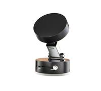 Générique Compatible avec Le Support de Tableau Bord Voiture à Rotation magnétique, Ventouse 360 degrés, Navigation, téléphone Portable(Black)