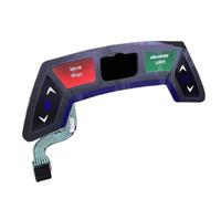 Générique Compatible avec Le Tapis Roulant Horizon Fitness T101, Boutons de Clavier à Membrane, Autocollants Marche/arrêt