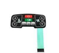 Générique Compatible avec Le Tapis Roulant Life Fitness 95TE A95T S3, Bouton de démarrage/arrêt Rapide, Panneau de Commande et Interrupteur à Membrane(12-pins Cable,1pcs)