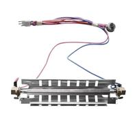 Générique Compatible avec l'ensemble de chauffage de dégivrage WR51X10029 | Chauffage de dégivrage for réfrigérateur avec faisceau et thermostat for GE Kenmore Hotpoint