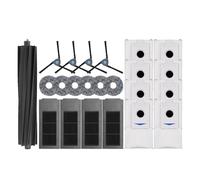 Générique Compatible avec Les Accessoires d'aspirateur Robot Ecovacs et Deebot X2 Omni/Pro, Rouleau, Brosse latérale Principale, Filtre, serpillière, Sac à poussière. Pièces détachées(0719X209)