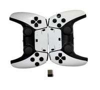 Générique Compatible avec les appareils multi-plateformes, contrôleur de jeu sans fil 2,4 GHz, lot de 2