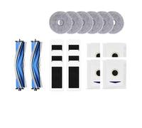 Générique Compatible avec Les aspirateurs Ecovacs Debot T30 Pro Omni et Yeedi M12, pièces de Rechange, Accessoires, Rouleau, Brosse latérale, Filtre, Sac serpillière(Orange)