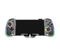 Générique Compatible avec les consoles de jeu, contrôleur amélioré en mode portable sans zone morte et gyroscope à 6 axes(Black)