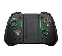 Générique Compatible avec les consoles de jeu Joy-Pad sans fil avec effets de lumière météore(Black)