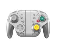Générique Compatible avec les consoles de jeux, contrôleur Joy-pad sans fil argenté