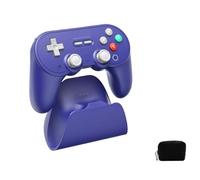 Générique Compatible avec les consoles de jeux, les PC et les appareils mobiles. Manette de jeu Bluetooth avec joysticks TMR.(Purple)