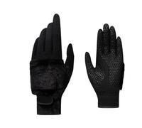 Générique Compatible avec Les Gants de Golf for Femmes PGM 1 Paire, Gants Thermiques Chauds en Peluche épaisse Semblable à Un Lapin for l'automne et l'hiver(Black,18)