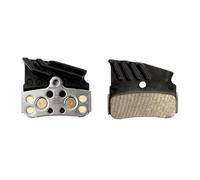 Générique Compatible avec Les Plaquettes de Frein à Disque Shimano D03S N03A N04C - Ice Tech aileron de Refroidissement en résine métallique for freinage VTT à 4 Pistons(N04C 1Set)