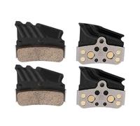 Générique Compatible avec Les Plaquettes de Frein à Disque Shimano D03S N03A N04C - Ice Tech aileron de Refroidissement en résine métallique for freinage VTT à 4 Pistons(N04C 2Set)