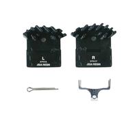 Générique Compatible avec Les Plaquettes de Frein Shimano Ice-Tech, en résine métallique avec ailettes de Refroidissement, VTT J05A J04C J02A SLX XT(J02A 1 Set Boxed)