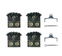 Générique Compatible avec Les Plaquettes de Frein Shimano Ice-Tech J05A J04C J02A VTT-résine métallique avec Ailette de Refroidissement for systèmes de vélo de Montagne(J04C 2 Set Boxed)