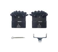 Générique Compatible avec Les Plaquettes de Frein Shimano Ice-Tech J05A J04C J02A VTT-résine métallique avec Ailette de Refroidissement for systèmes de vélo de Montagne(J05A 1 Set Boxed)