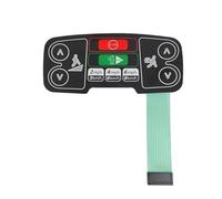 Générique Compatible avec Les Tapis de Course Life Fitness 95TE et A95T S3, Bouton de démarrage/arrêt Rapide, Panneau de Commande et Interrupteur à Membrane(1pc 12pin Cable)