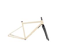 Générique Compatible avec Les vélos Gravel en Alliage d'aluminium, Cadres à axe traversant, fourches Avant Fibre de Carbone et Route 46 cm, 48, 50 52(RANDL,48cm)