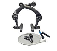 Générique Compatible avec l'étrier et la poignée de Frein arrière en Alliage d'aluminium de Type U avec câbles extérieurs intérieurs for Mini vélo BMX Stunt(Rear Brake clamp)