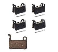 Générique Compatible avec Shimano 4 Paires de Plaquettes de Frein à Disque Semi-métalliques for VTT, Convient for B01S G01S A01S XTR XT SLX Deore(Type C)