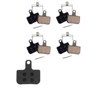 Générique Compatible avec Shimano 4 Paires de Plaquettes de Frein à Disque Semi-métalliques for VTT, Convient for B01S G01S A01S XTR XT SLX Deore(Type H)