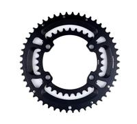 Générique Compatible for 105/Ultegra : Plateau de Route asymétrique ZRACE (50-34T/52-36T/53-39T) 110BCD 4 boulons(50-34T)