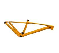 Générique Compatible for 29ER T1100 Boost UDH Cintre Carbone VTT Cadre SML BSA VTT vélo avec boîte de Rangement(Yellow,L Matte)