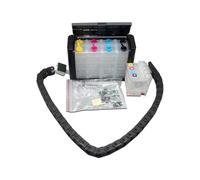 Générique Compatible for 711 XL, système d'alimentation Continue en Encre | Kit de recharge d'encre for machines à tracer couleur grand format(36-Inch)