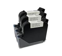 Générique Compatible for DCODE, 1309S 25.4mm TIJ en Ligne imprimante à Jet d'encre Portable Cartouche d'encre séchage Rapide Encre Noire solvant étanche à l'eau(3PCS)