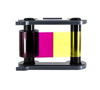 Générique Compatible for Evolis, R5F002EAA 200 Impressions Cassette Ruban YMCKO rubon 5 Panneaux, Compatible for Zenius, imprimante de Cartes