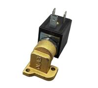 Générique Compatible for OLAB, 9000BH AC 220 V 230 V Électrovanne électrique en Laiton à 2 Positions et 3 Voies, Type normalement fermé for Machine à café, Vapeur, Eau Chaude