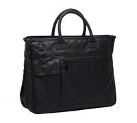 Générique Compatible For Oxford Cloth Handbag Document Canvas Office Computer Bag Men's Briefcase Business(Black 14 inch)