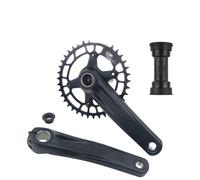 Générique Compatible for pédalier VTT Shimano Deore SLX MT510 10/11/12 Vitesses 170mm 32T 34T 36T 38T BB52 MT500(WUZEI 38T MT500)