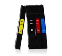 Générique Compatible for Ricoh, Cartouche d'encre 4 pièces avec Encre DTG avec Puce à Usage Unique for imprimante Ri100